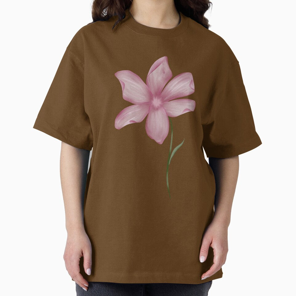 Delicate Pink Flower in Bloom by WanchaleeStudio