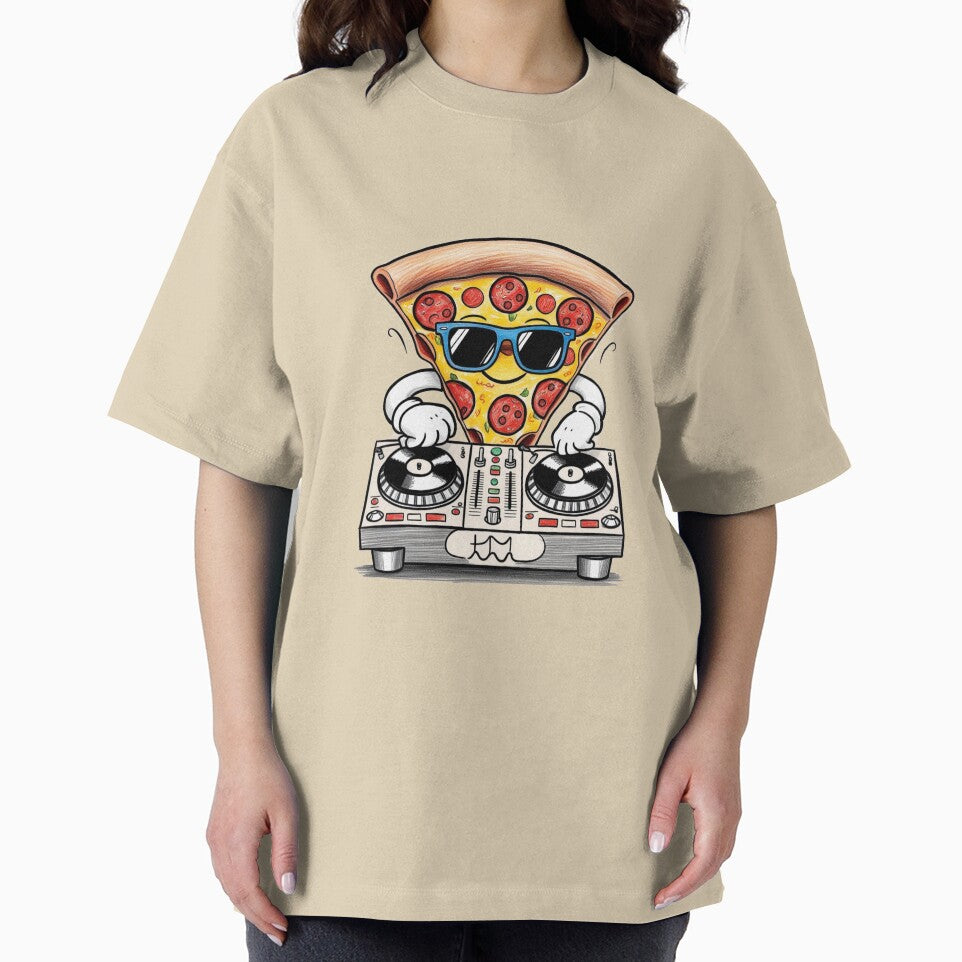 DJ Pizza Slice by PinkiPop Studio