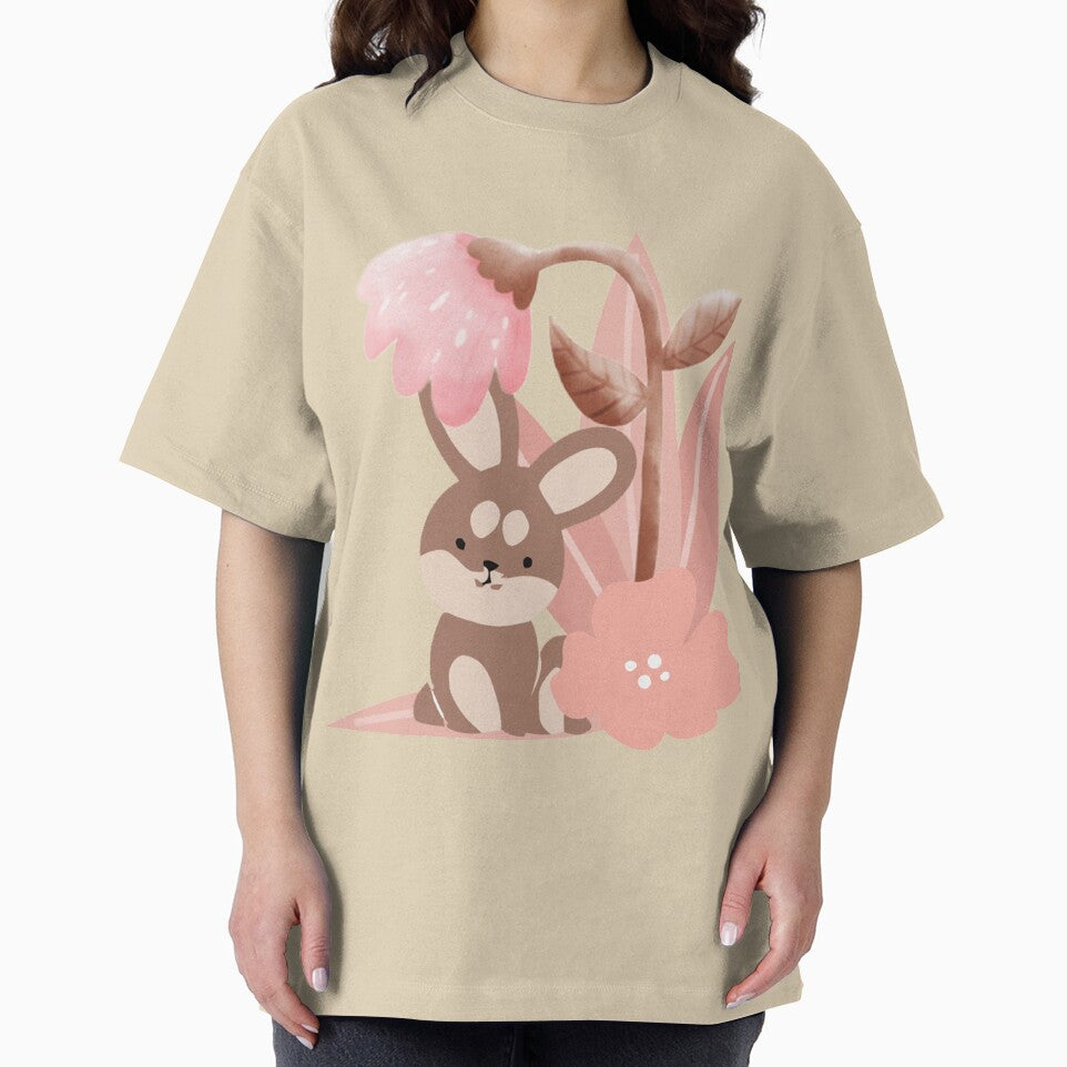 Boho Garden and Rabbit by Vachala