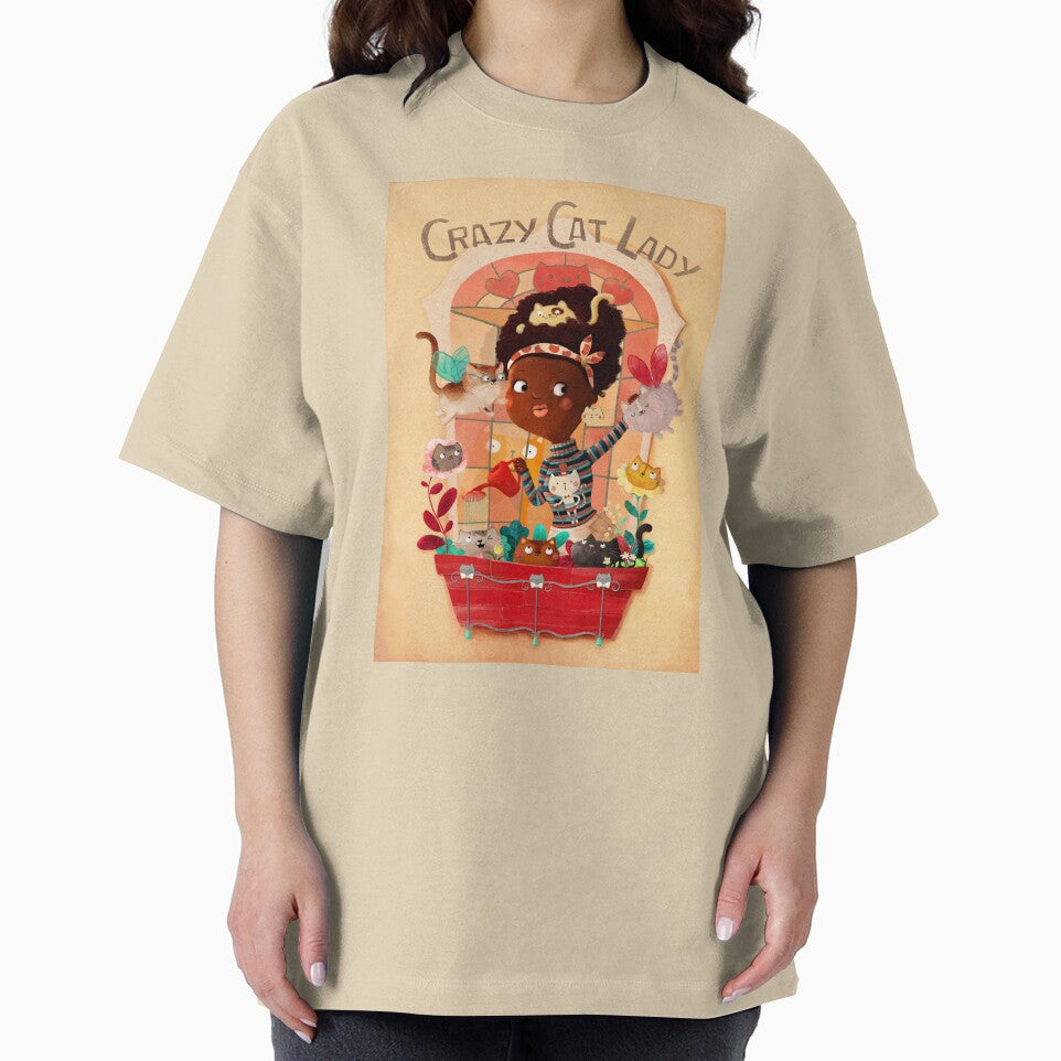 Crazy Cat Lady and her plants by colonelle