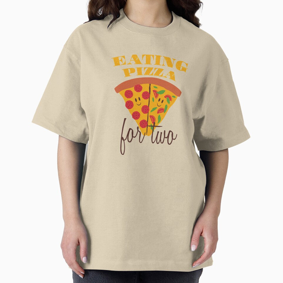 Eating Pizza for two - Funny Design by felixpauli