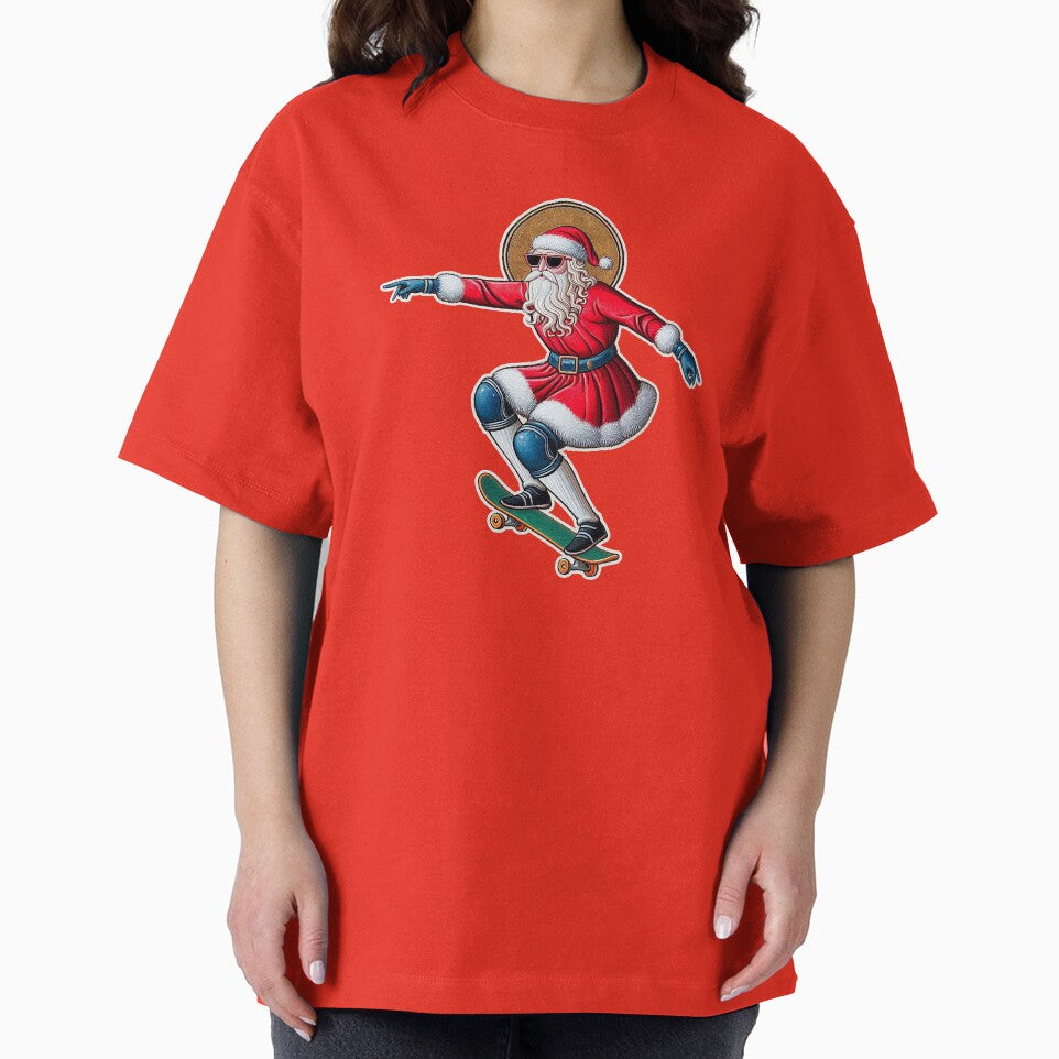 Santa Claus Skateboarding by zzz888