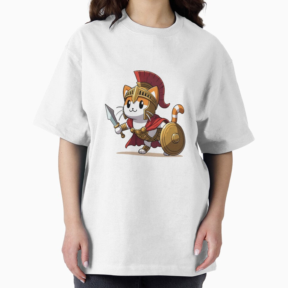 Meowximus, the roman cat gladiator by WirelessChimp