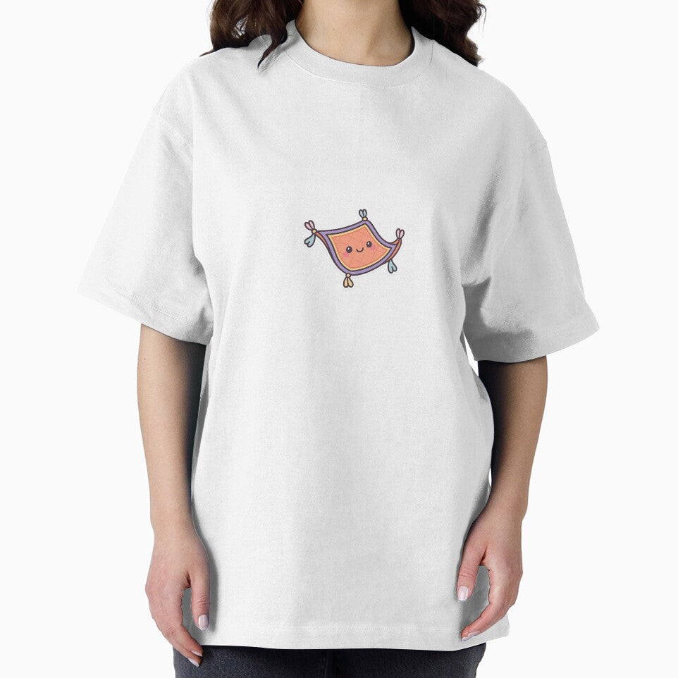 Kawaii flying carpet sticker – magical adventure companion by ClipVictuumArts