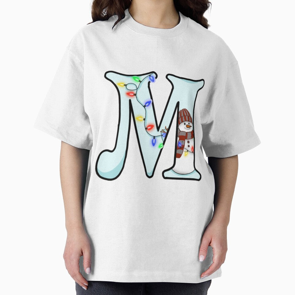 Holiday themed letter M by Artistkhg