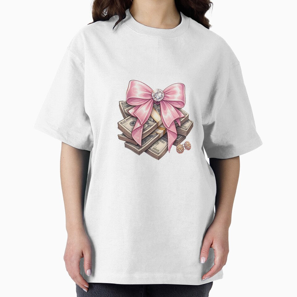 Money Bow Aesthetic – Pink Coquette Rich Girl Design by Aura.Creative