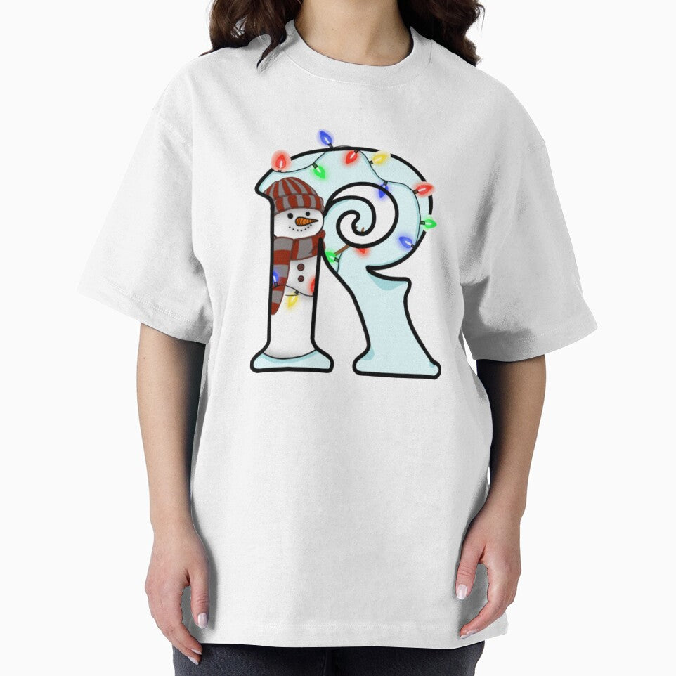 Holiday themed letter R by Artistkhg