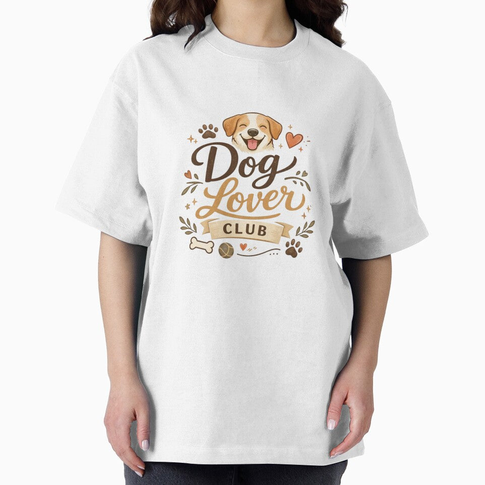 Dog Lover Club Cute Aesthetic Dog Design | Funny Dog Lover Gift | Paw Print Dog Illustration by Sanika arts