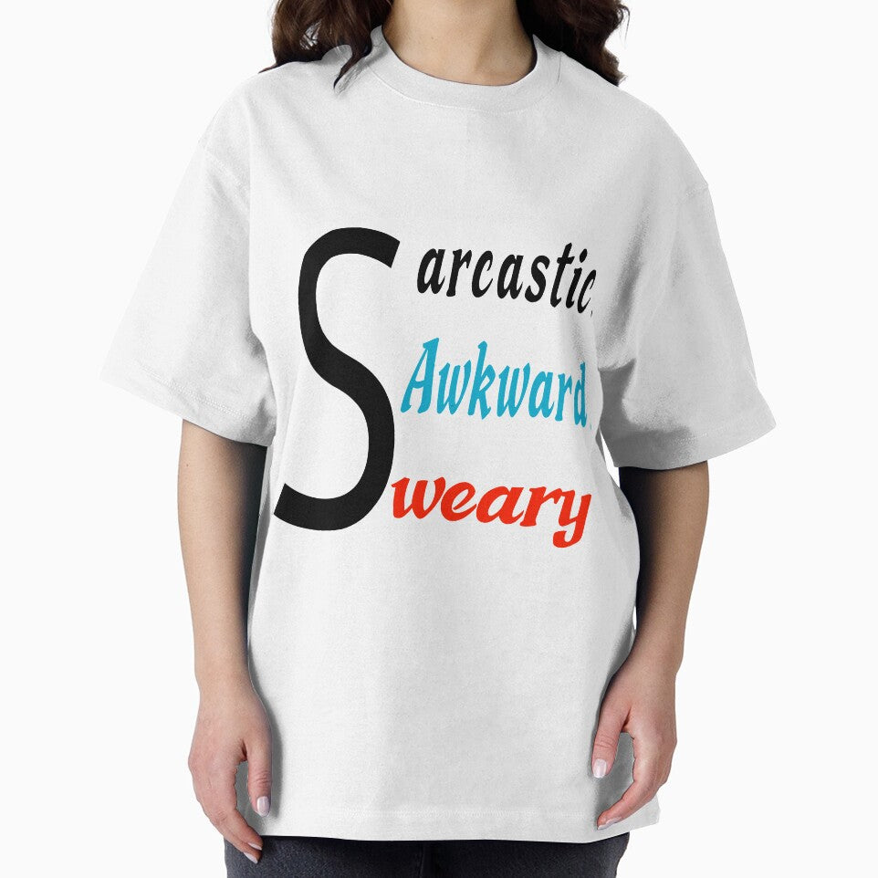 Sarcastic. Awkward. Sweary. gift for mom gift for dad by darishoping