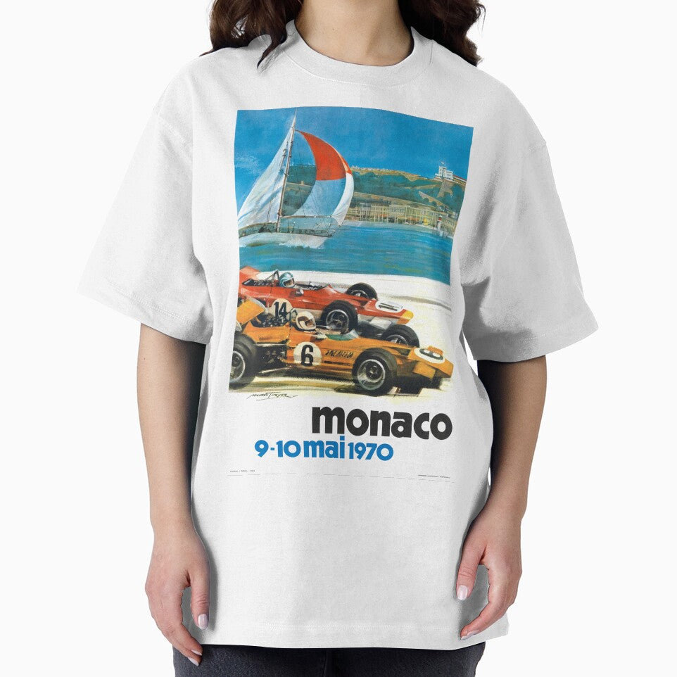 1970 Monaco Grand Prix Racing Poster by retrographics