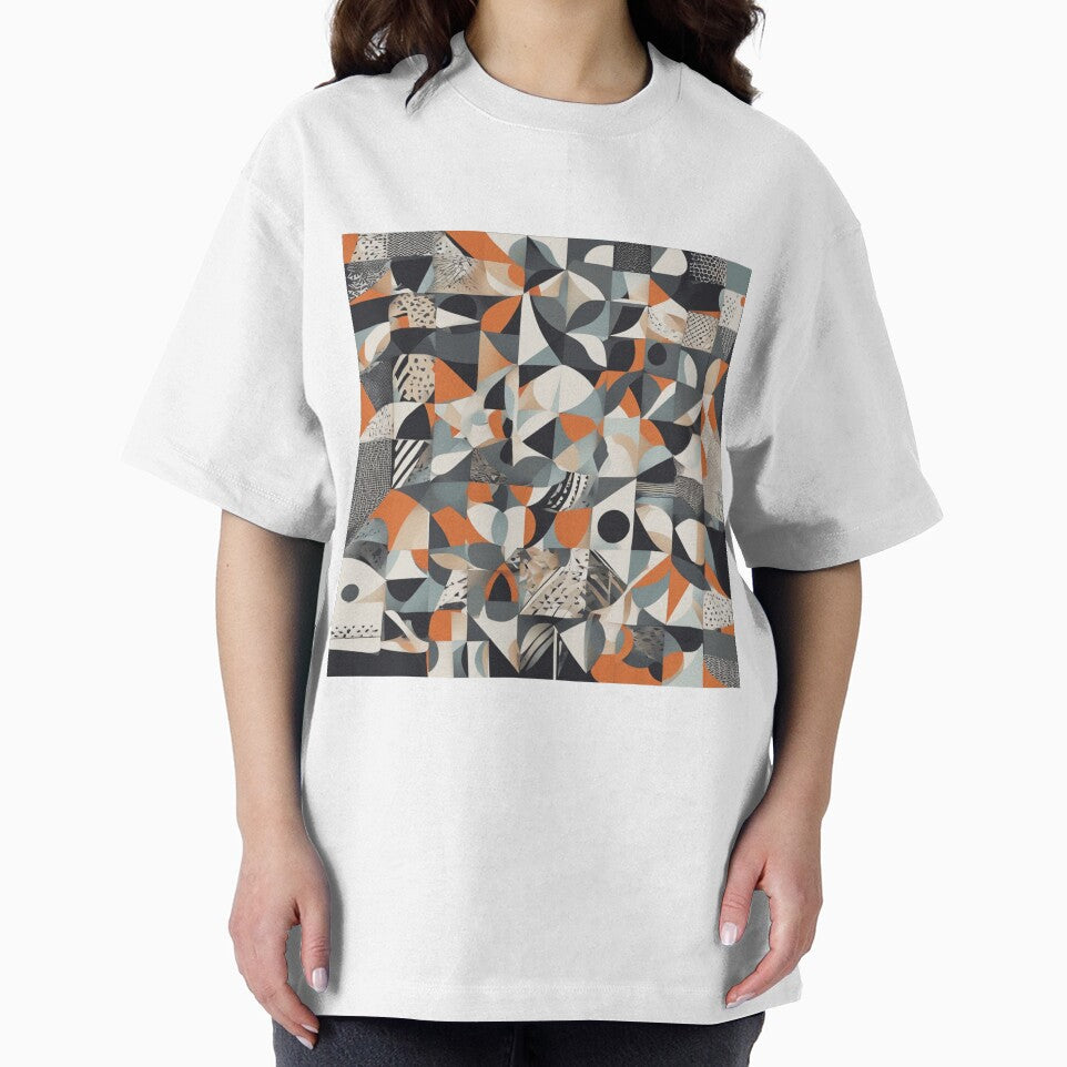 Playful Geometric Shapes Art by Giorgino-Gio