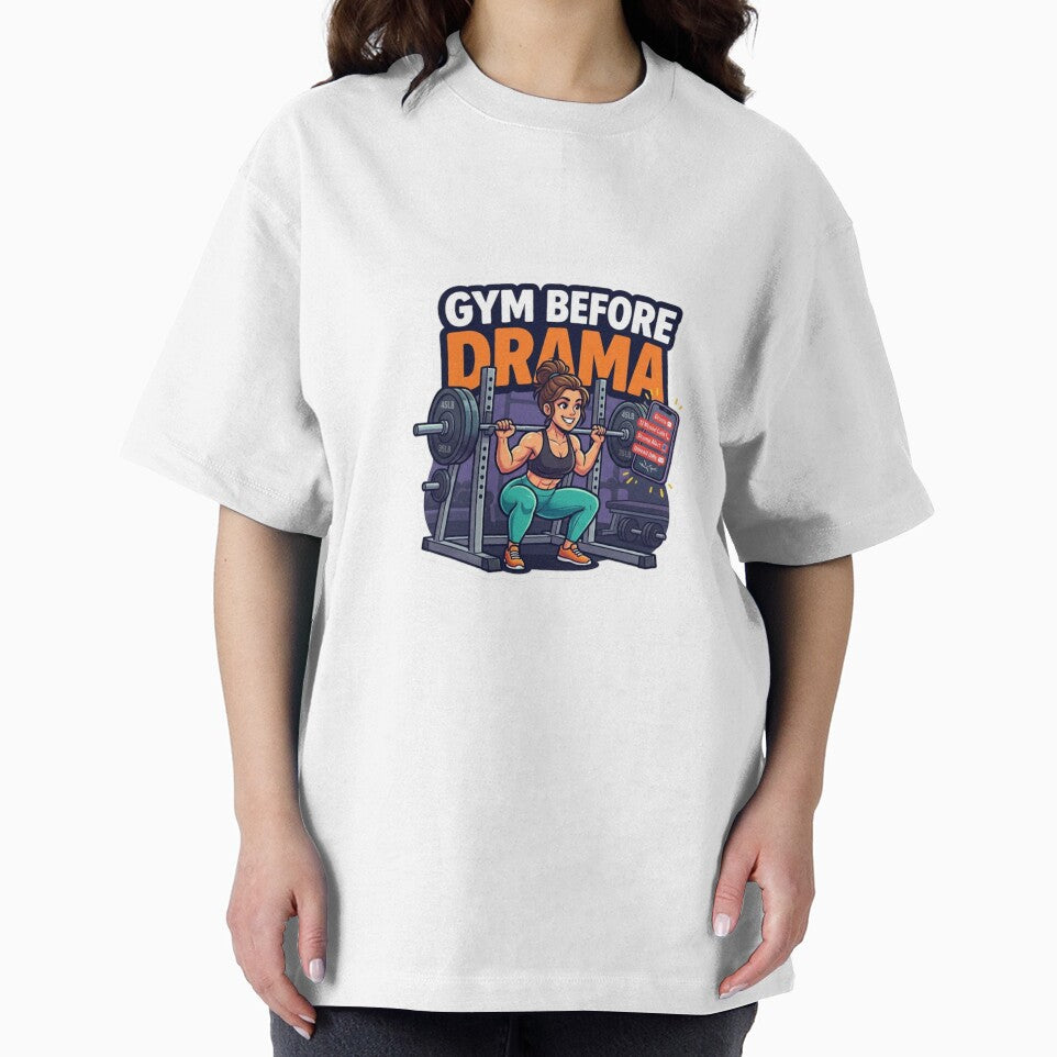 Gym Before Drama Funny Fitness Sticker Workout Motivation Meme by ArmoniaJustin