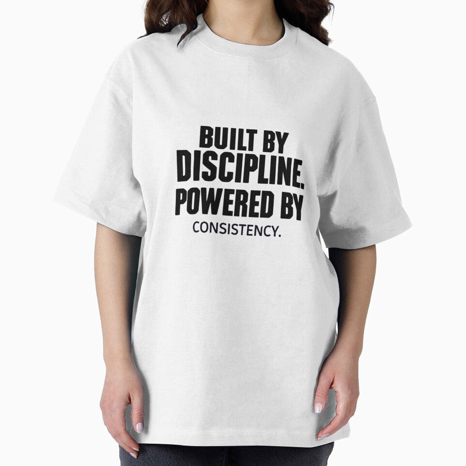 Built by Discipline Fitness Shirt – Gym Motivation Apparel by guchieworld21