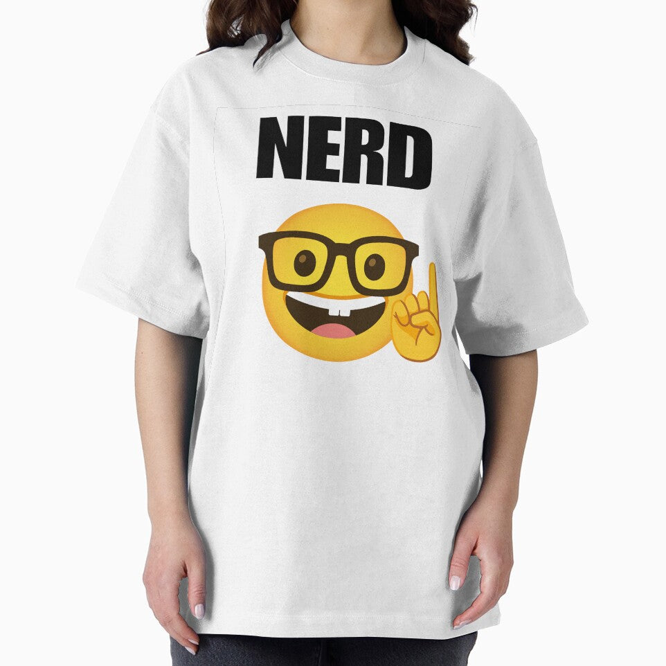 Geek Nerd Emoji Illustration by Yvettessshop