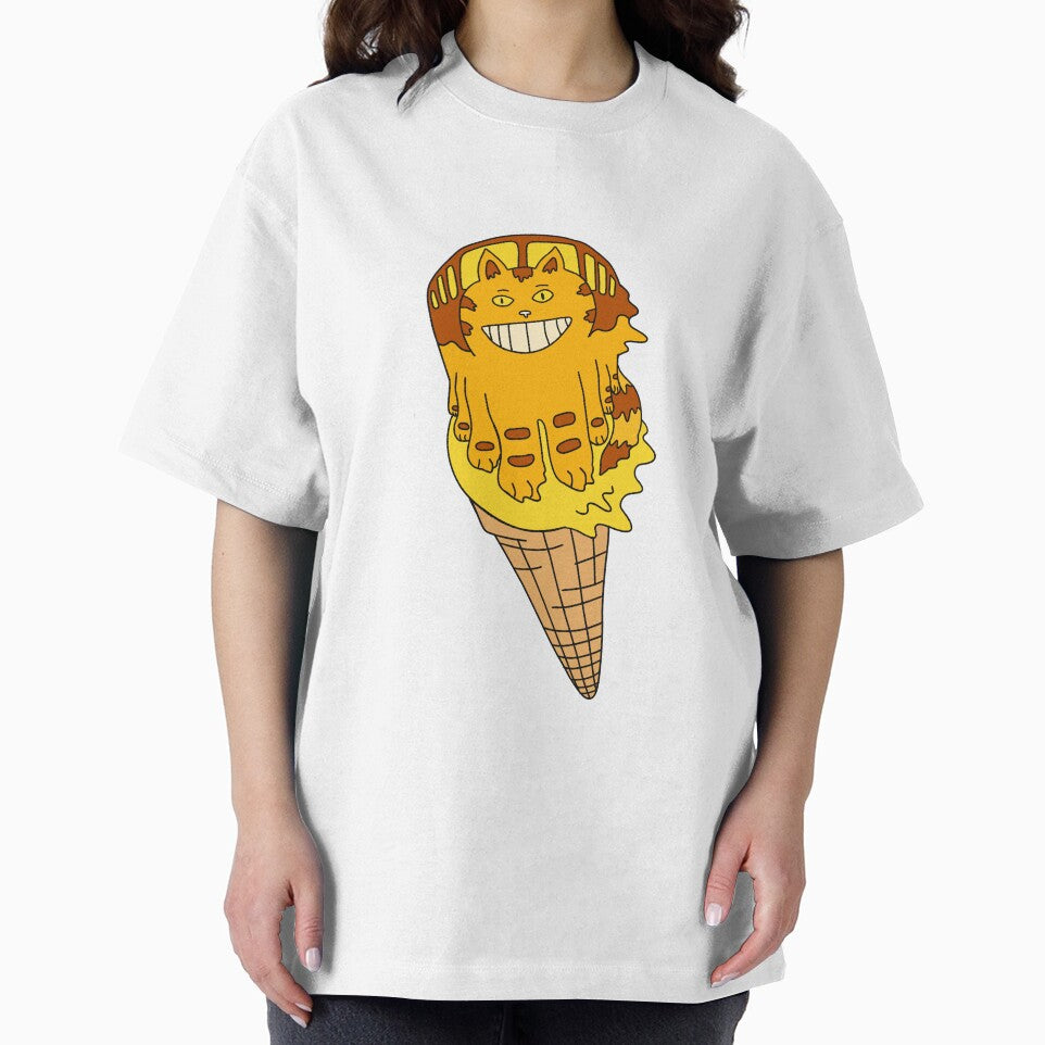 Cat Bus Ice Cream Cone by Spotted Doodles