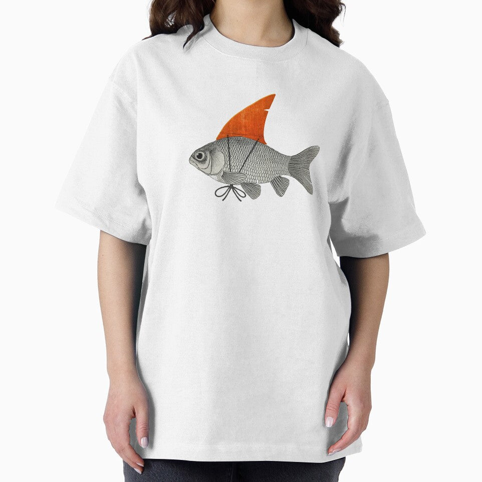Goldfish with a Shark Fin by Vin  Zzep