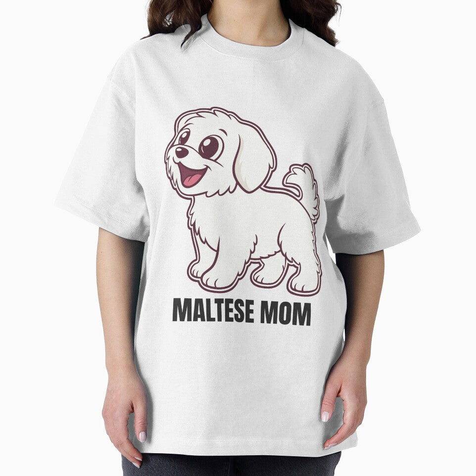 Cute Maltese Dog Mom Design by Pawcrafted