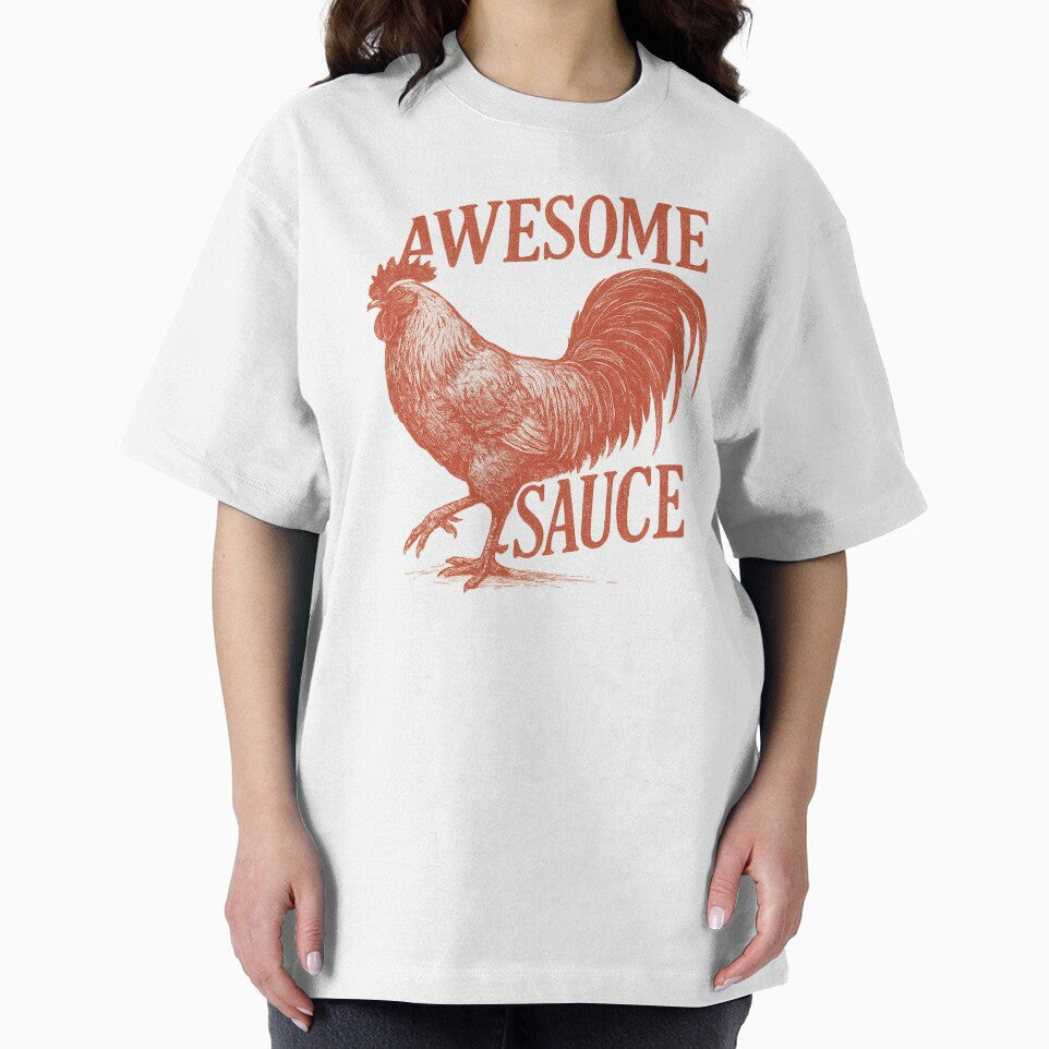 Awesome Sauce Rooster Shirt (As Seen in The Accountant 2) by MAF__Designs