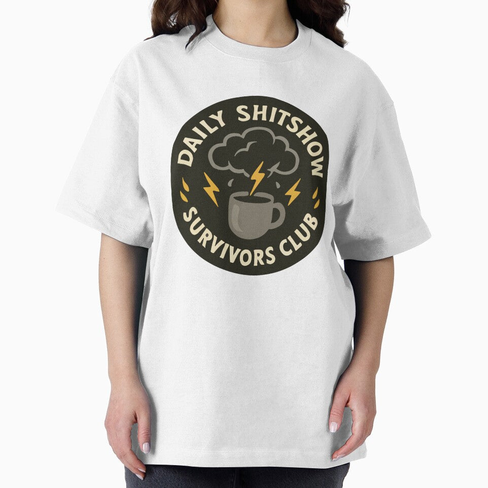 Daily Shitshow Survivors Club Coffee Emblem by BrownHorse90s