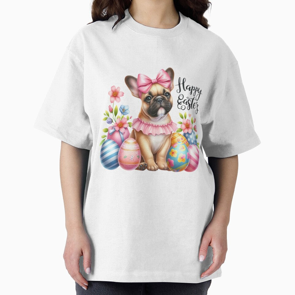 Happy Easter [French Bulldog] by Rainey Grey + Co