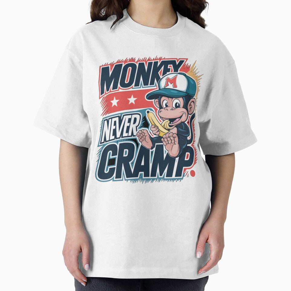 Monkey Never Cramp - Funny Quote Bananas 2 by Almanzalbert