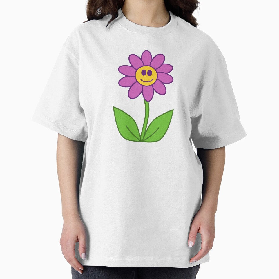 Cute Little Purple Flower Cartoon Flower by chrisrivait