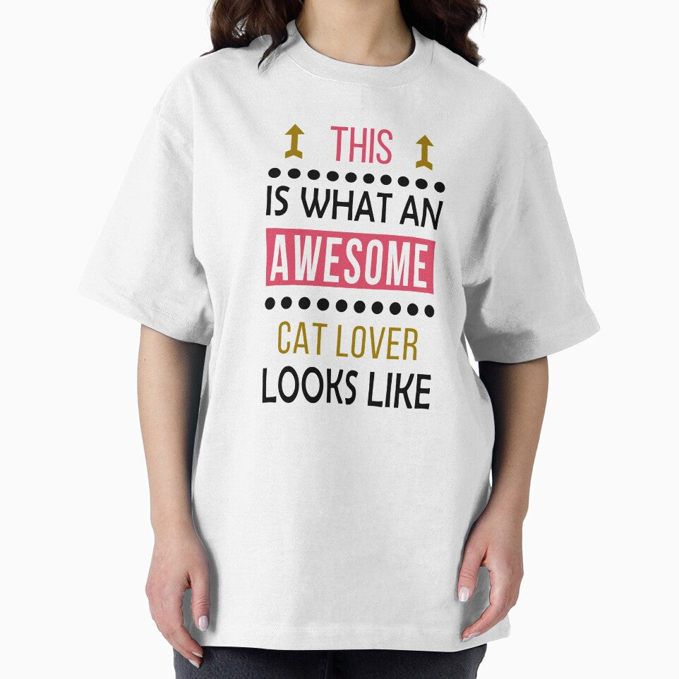 Cat Lover Awesome Looks Birthday Pet Christmas Funny by smily-tees