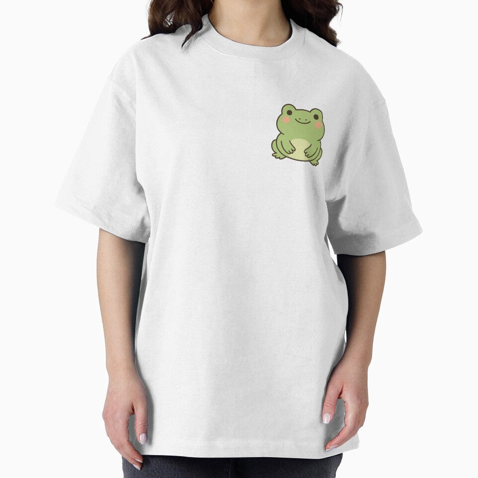 Cute Kawaii Frog – Adorable Cartoon Animal Gift for Frog Lovers by ChillTofu