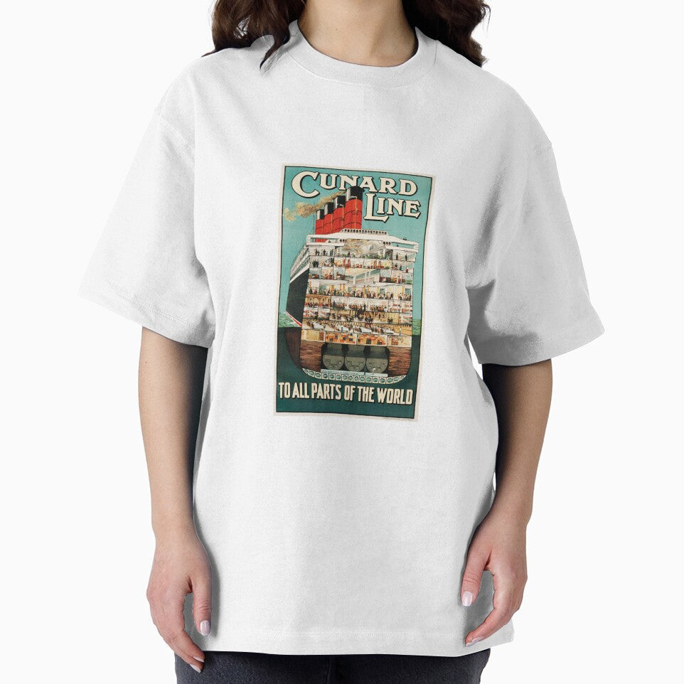 Vintage Cruise Travel Art by Marlene Watson-Hall