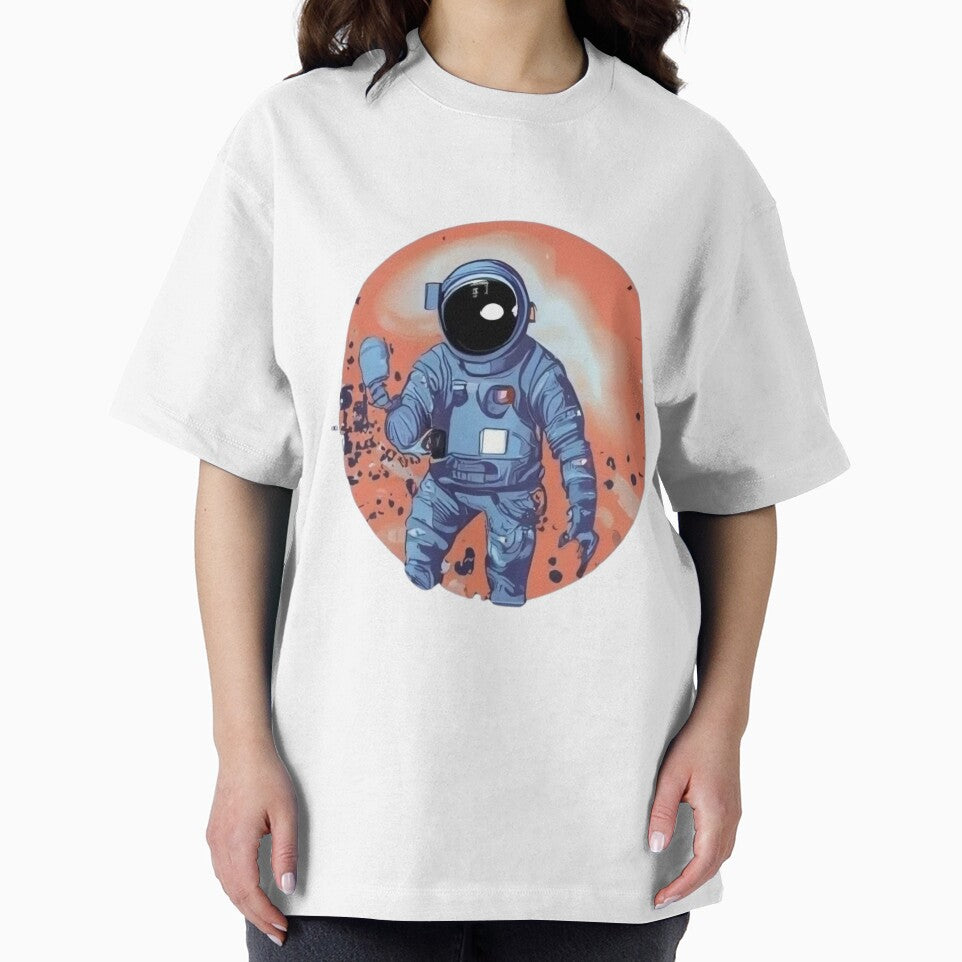 Astronaut Exploring Space/Journey Beyond Earth by Hubert  GrafikaExpressArtistry