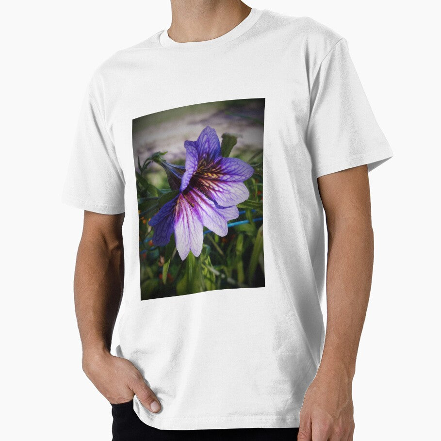 Beautiful flower with purple covers by cowgirltracie