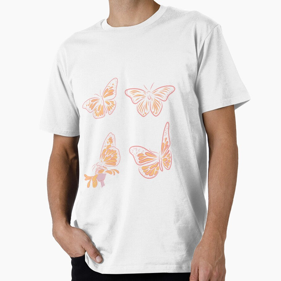 Beautiful butterflies pack - blush pink aesthetic butterflies by Amalzaki