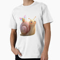 Little elf rides on a snail through the fairytale forest by SimonsDesignArt