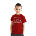 Stand Back I'm Going To Try Science Youth T Shirt