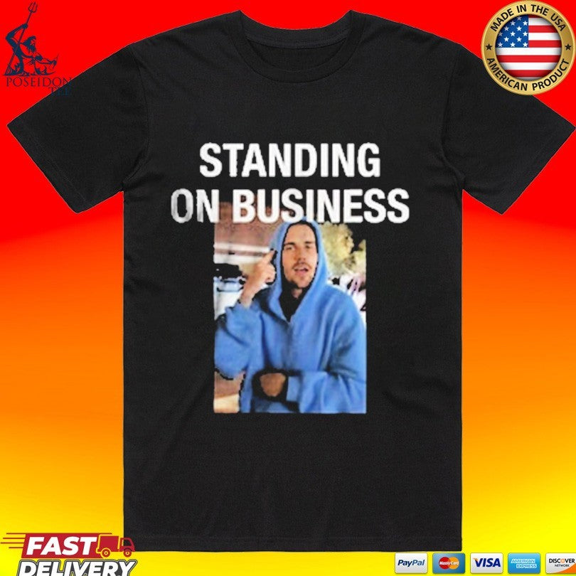 Standing On Business Justin Bieber Coachella T-shirt