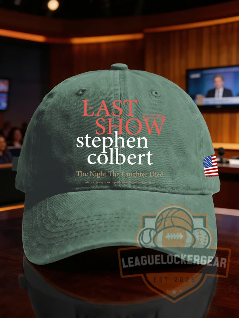 Stephen Colbert The Last Show Baseball Cap