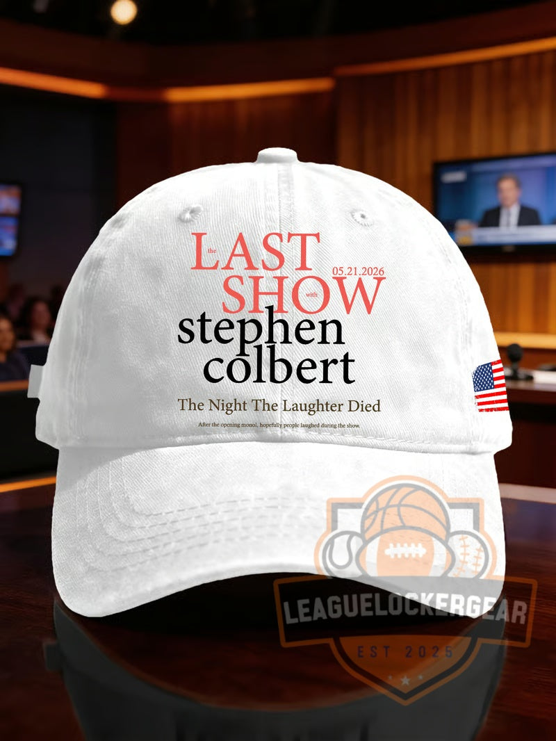 Stephen Colbert The Last Show Baseball Cap