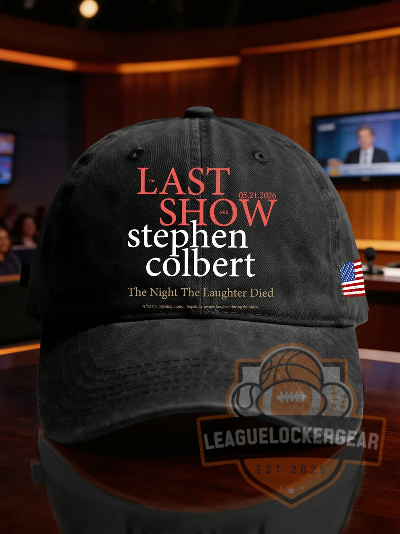 Stephen Colbert The Last Show Baseball Cap