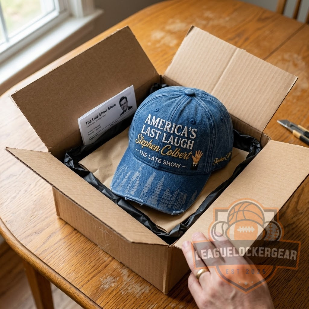 Stephen Colbert The Late Show America’s Last Laugh Baseball Cap