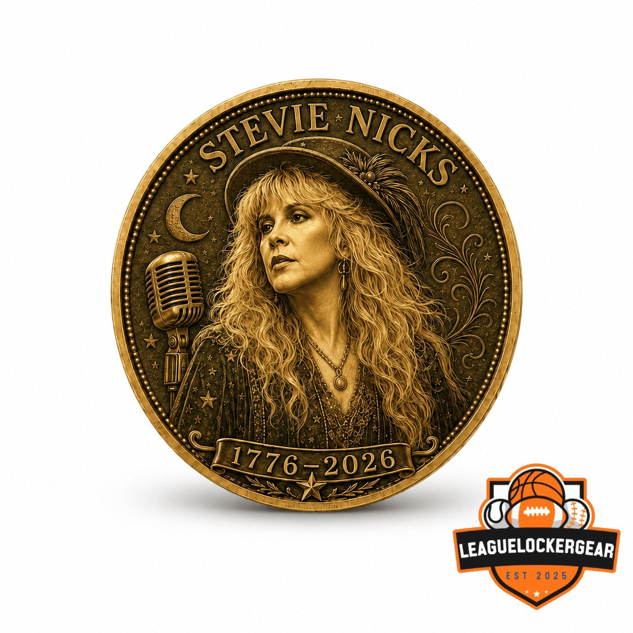 Stevie Nicks 250th Anniversary Commemorative Coin