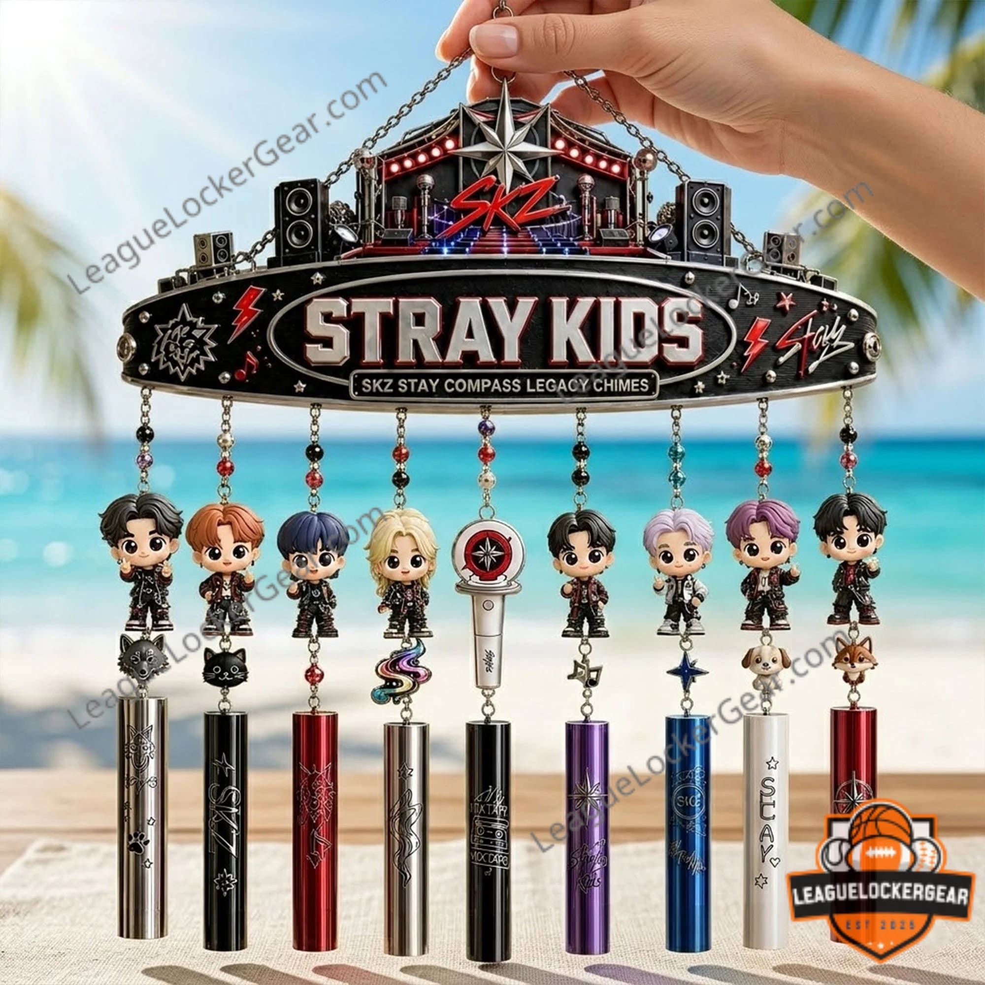 Stray Kids SKZ Stay Compass Legacy Wind Chimes