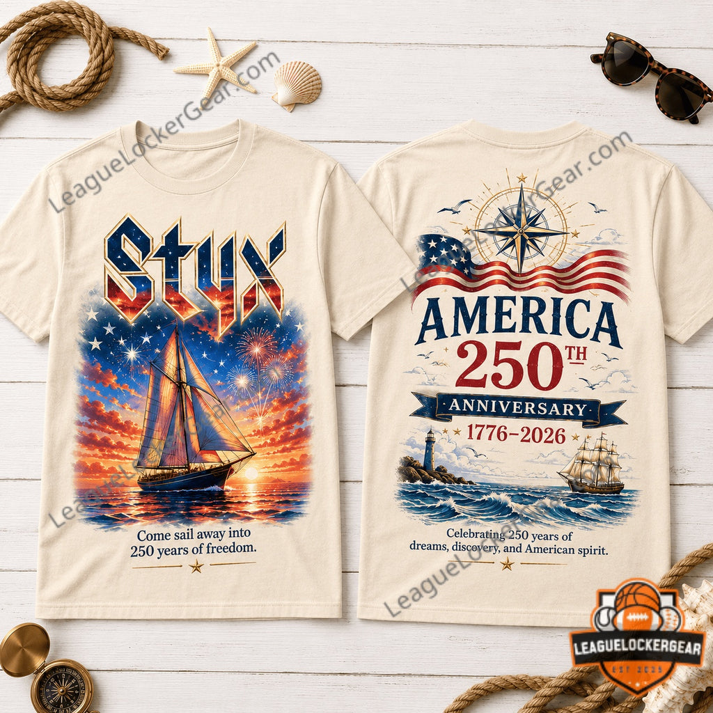 Styx America 250th Anniversary Come Sail Away T-Shirt