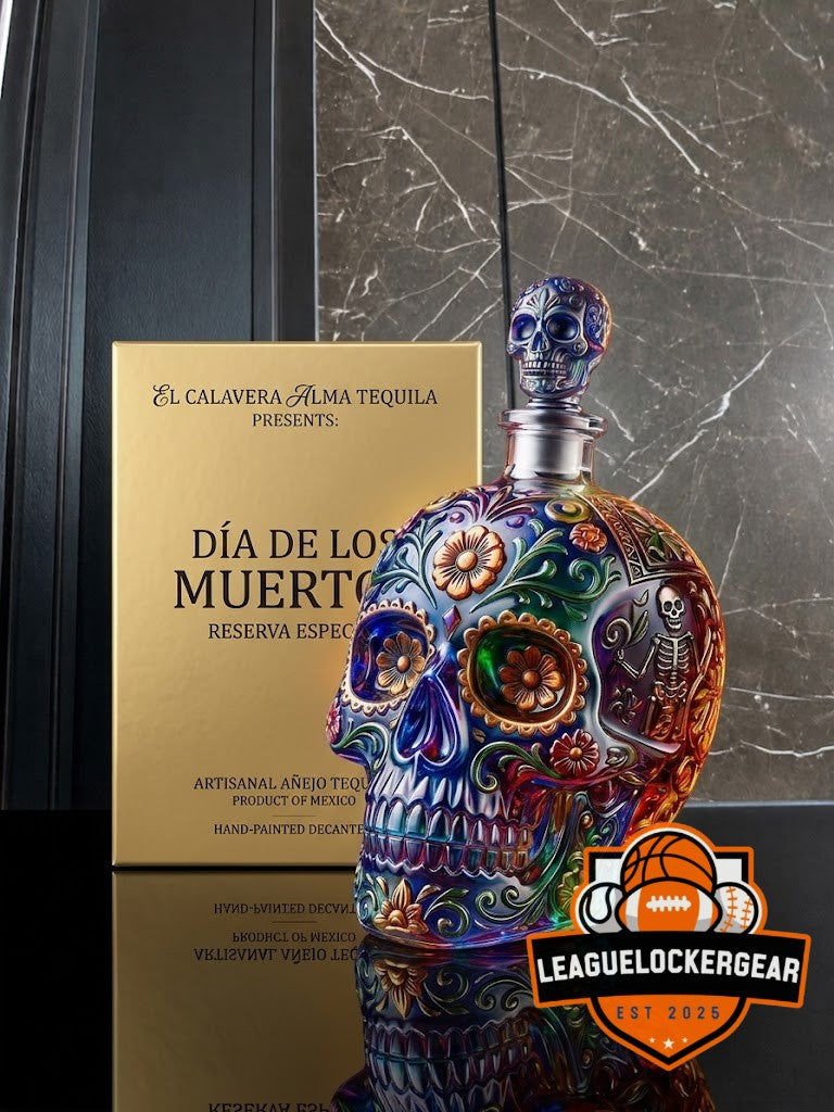 Day of the Dead Skull Whiskey Decanter 2026