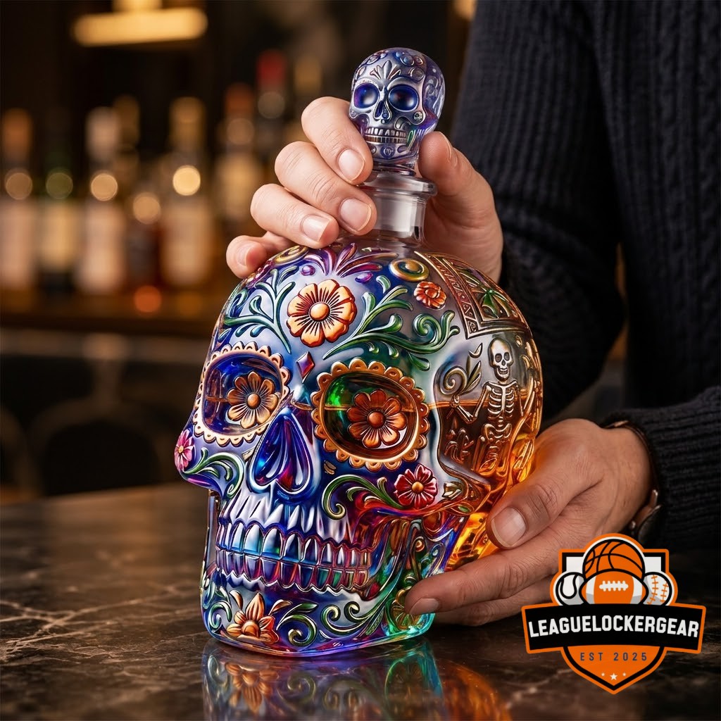 Day of the Dead Skull Whiskey Decanter 2026