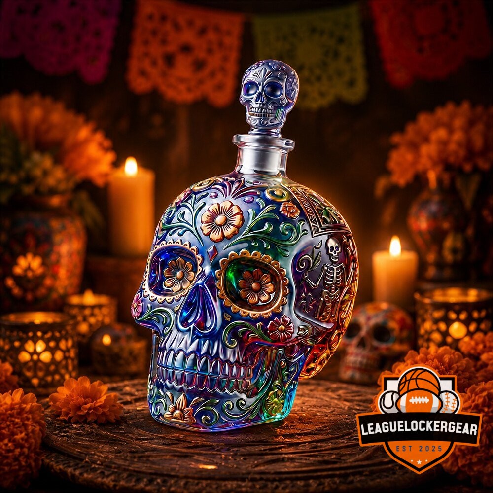Day of the Dead Skull Whiskey Decanter 2026