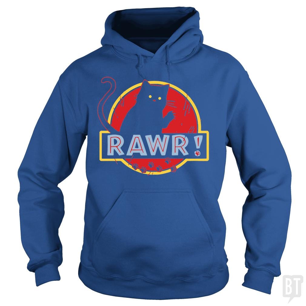 Jurassic Cat RAWR Hoodie