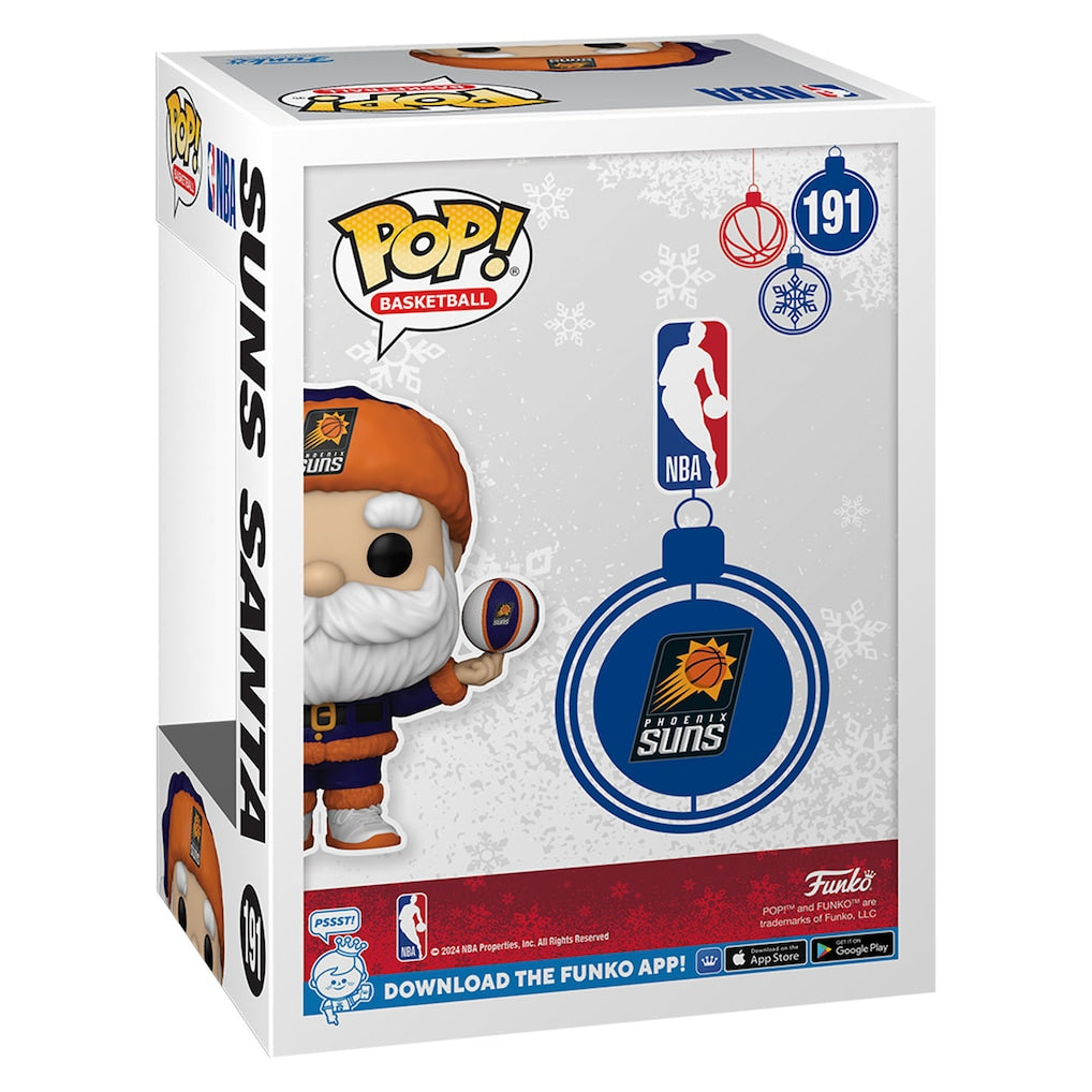Funko Pop Phoenix Suns Santa 2024 Vinyl Figure – Fanatics Exclusive