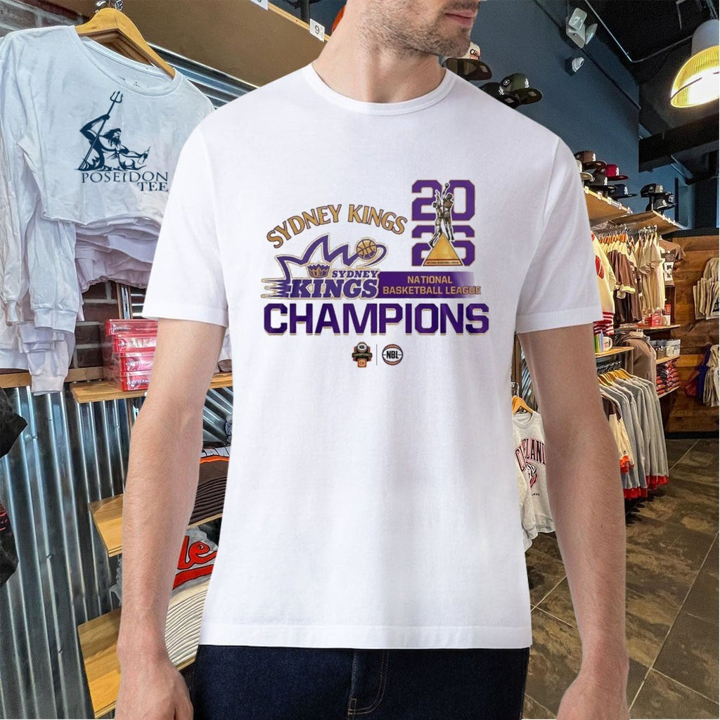 Sydney Kings 2026 NBL Sydney Kings National Basketball League Champions T-shirt
