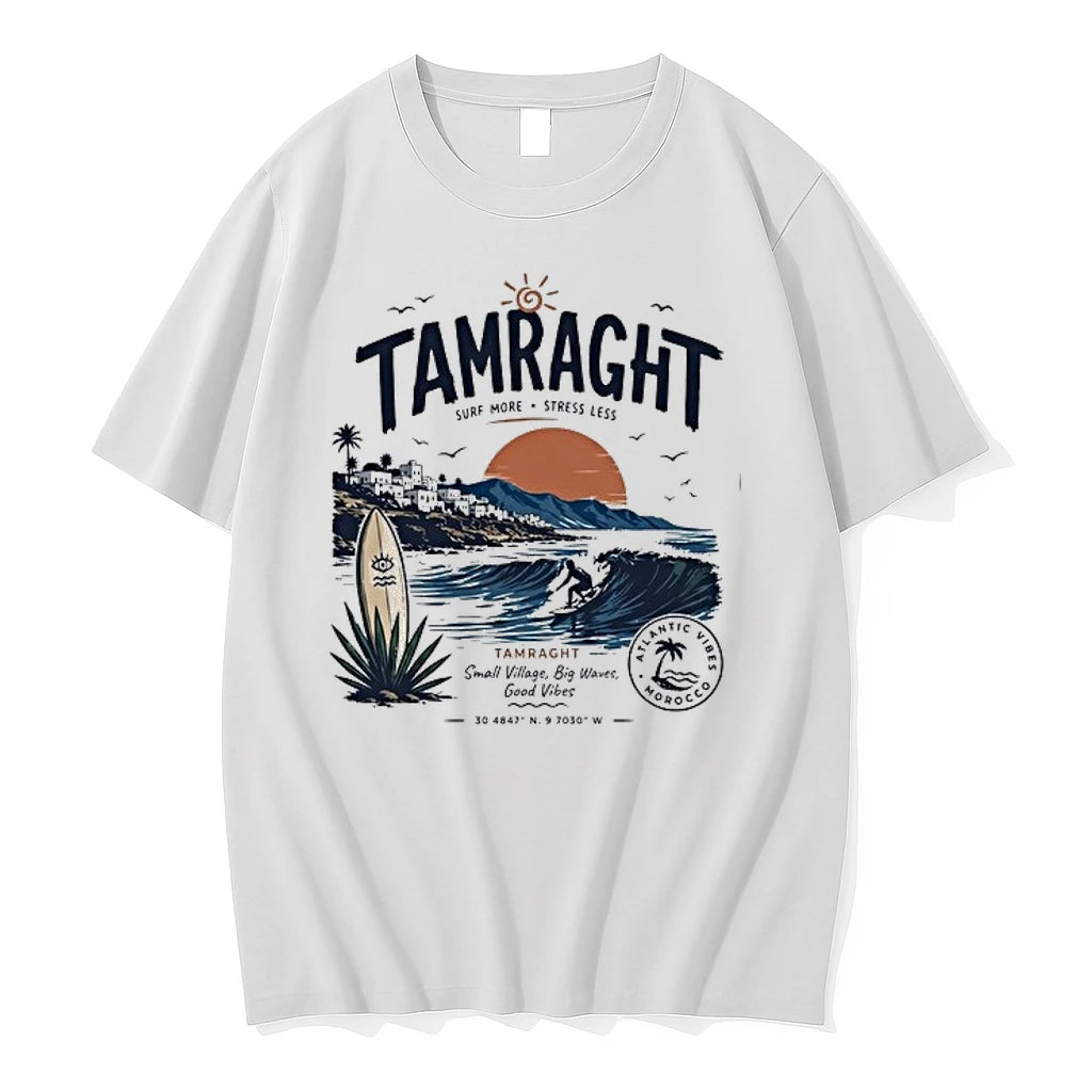 Tamraght Surf More Stress Less 0 Tshirts Sweater