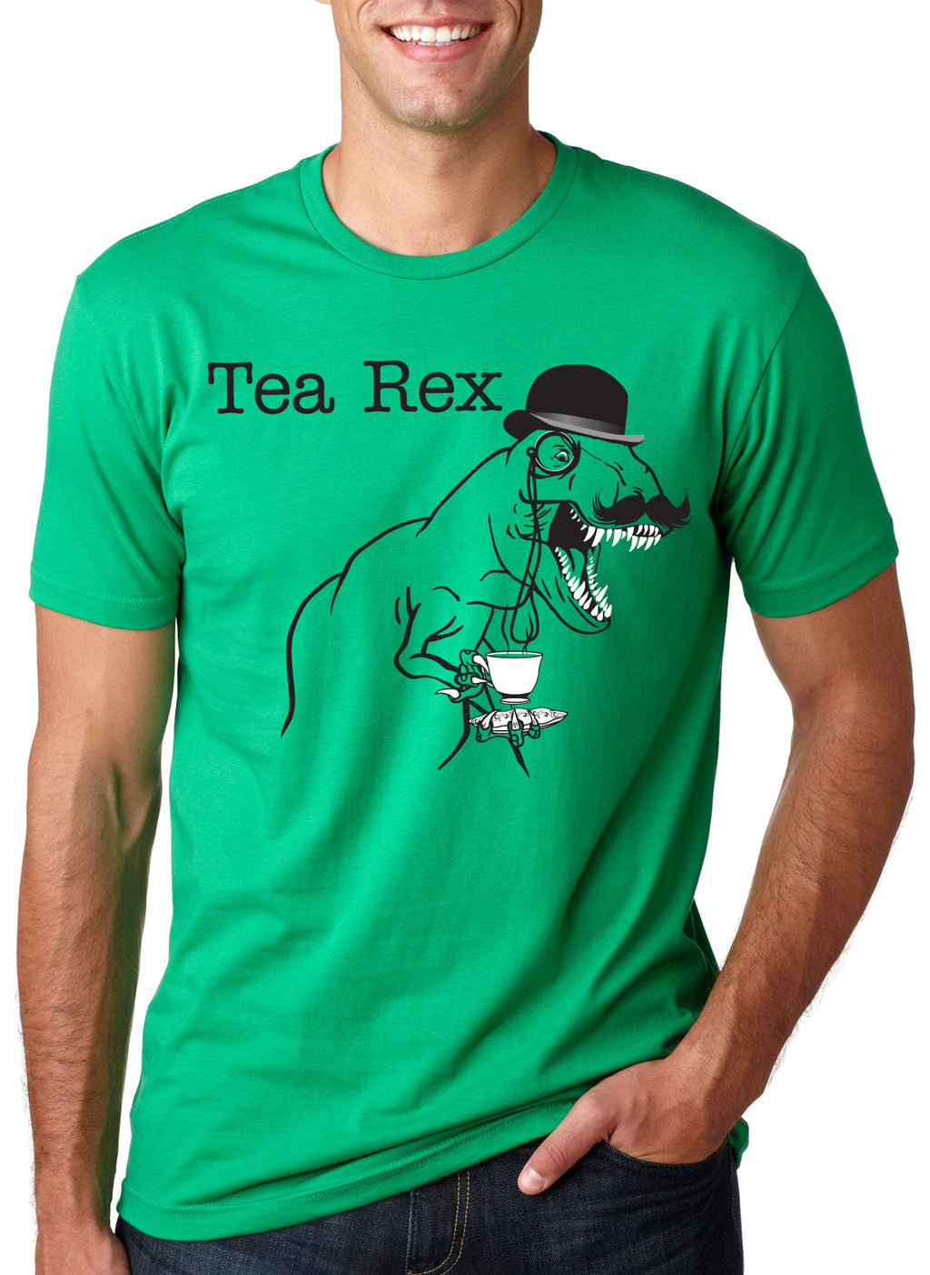 Tea Rex Men's T Shirt